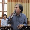 Nhà văn Nguyễn Quang Thiều, Phó chủ tịch Hội Nhà văn Việt Nam phát biểu tại Hội thảo